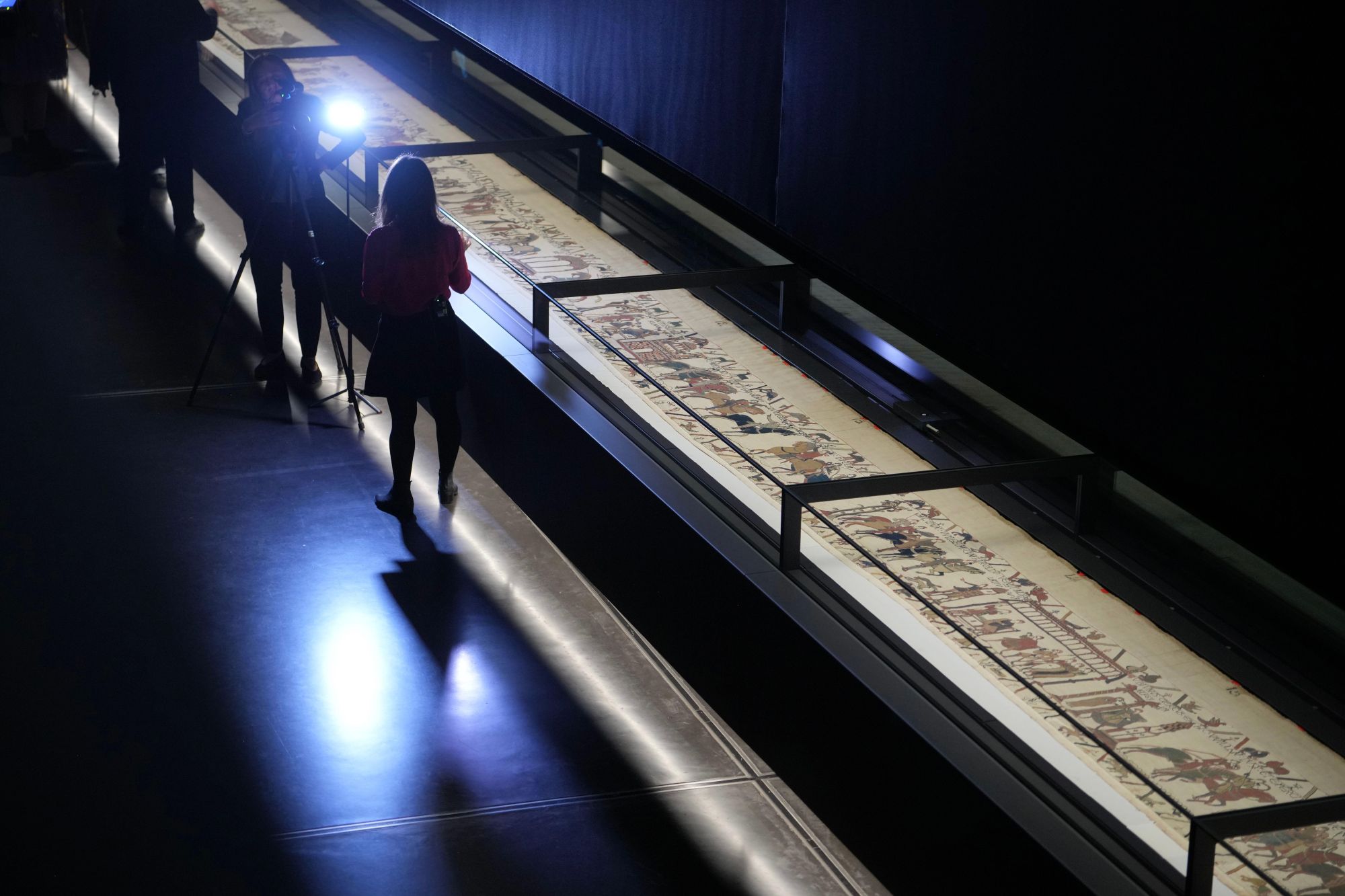 Bayeux Tapestry display case